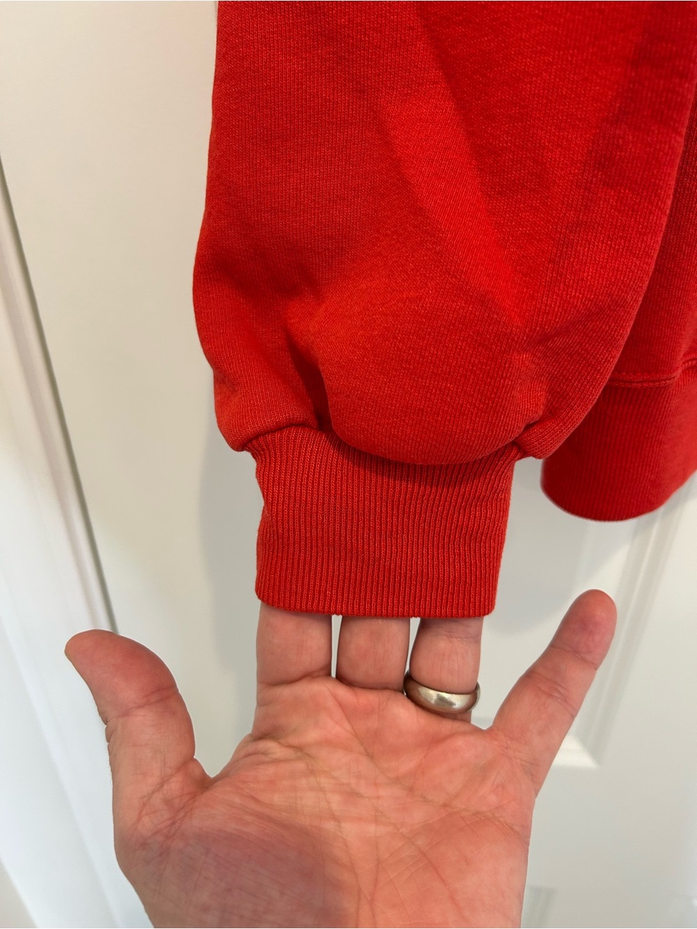 Vintage Russell Athletic Iowa State Red Crewneck Sweatshirt Size L - Picture 4 of 7